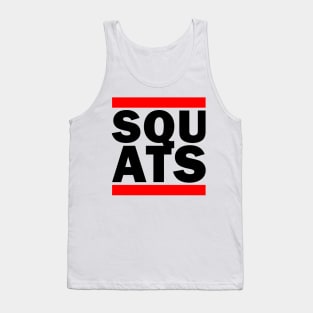 Squats Gym Parody Shirt (For Light Colors) Tank Top